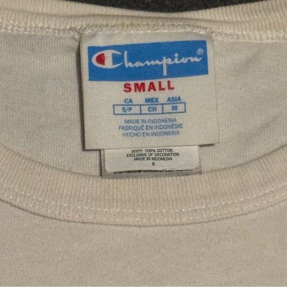 Champion Off-White Tee with Oreos - Picture 3 of 6